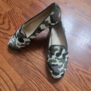 Jon Josef Monelle Camo Loafers - Women’s Size 6 - Made in Spain